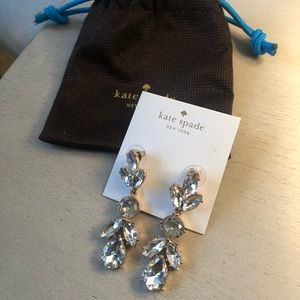 Kate Spade Crystal Bridal Earrings